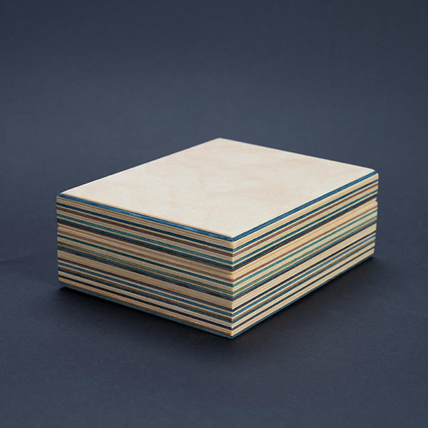 PLYLAND_Wooden_Box_SeasideBlues Wooden Box ~ Seaside Blues